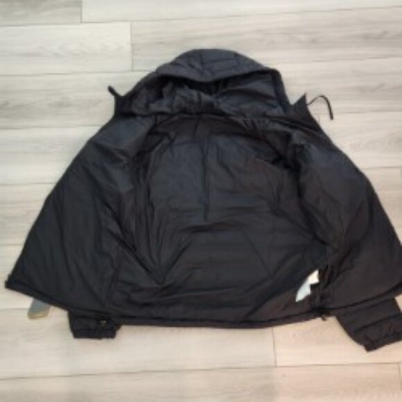 RVCA Packable Hooded Puffa Jacket Black NWT SZ LG - Picture 3 of 8